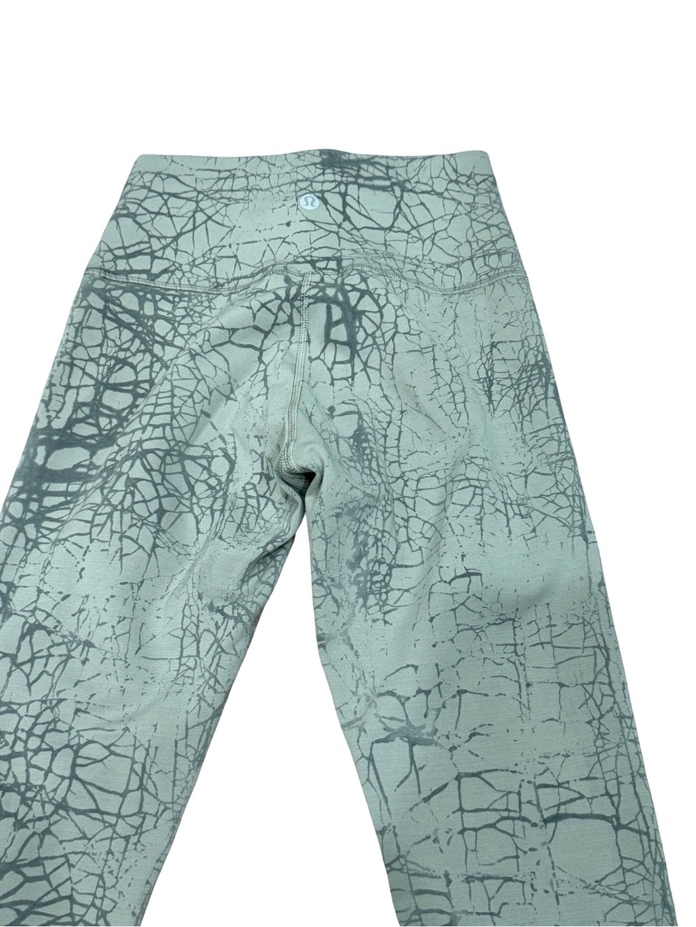 ๐ฟ Lululemon Wunder Train High-Rise Tight 25" Thread Dye Rover Black Size 2 - Picture 12 of 13
